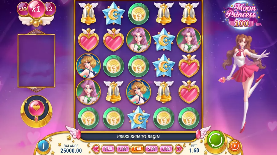 Moon Princess at Cybet Casino